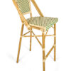 Ivory & Green Bistro Barstool Armless 45 BBPW-AX-T