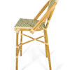 Ivory & Green Bistro Barstool Armless Left2 BBPW-AX-T