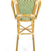 Ivory & Green Bistro Barstool Armless Back BBPW-AX-T