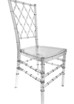 Diamond Resin Clear Chiavari Chair by Chivari 45 CDRC-ZG