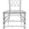 Diamond Resin Clear Chiavari Chair by Chivari Front CDRC-ZG