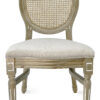 Louie Pop Fab Rattan Chair Front CLPWANTIQ-FR-ZG-T