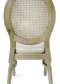 Louie Pop Fab Rattan Chair back CLPWANTIQ-FR-ZG-T