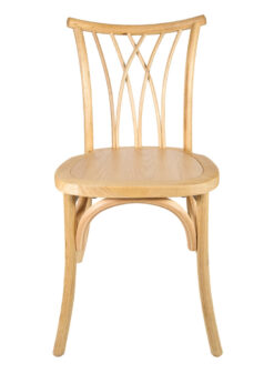 Natural Willow Chiavari Chair by Chivari Front CWWN-AX-T