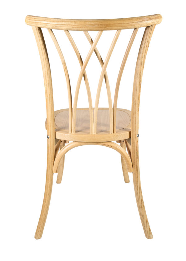 Natural Willow Chiavari Chair by Chivari Back CWWN-AX-T