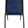 Blue Banquet Chair back