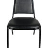 Black Banquet Chair Front