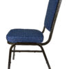 Blue Dotted Banquet Chair Left 2