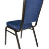 Blue Dotted Banquet Chair Left2