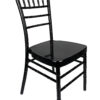 Black Aluminum Chiavari Chair 45 CCAB-AX-T