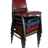 Stacked Banquet Chairs - 5 Assorted Chairs Bundle