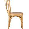 Chestnut ToughWood Cross Back Chair CXWC-AX-T