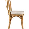 Chestnut ToughWood Cross Back Chair CXWC-AX-T