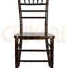 Espresso (Coffee) ToughWood Chiavari Chair Front CCWFE-ZG-T