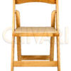 Natural ToughWood Folding Chair CFWN-TAN-AX-T