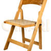 Natural ToughWood Folding Chair CFWN-TAN-AX-T