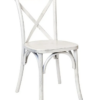 White Distressed Toughwood Crossback Chair CXWWD-ZG-T