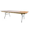 8 foot 96" x 48" Rectangle Plywood Table with CornerMax Edges TPLYRT9648M-MAX-AX-T