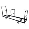 Extra Large Steel Folding Chair Cart for Poly, Resin, Bamboo and Wood Folding Chairs CART111-AX-T