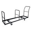 Extra Large Steel Folding Chair Cart for Poly, Resin, Bamboo and Wood Folding Chairs CART111-AX-T