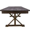 Fruitwood 8 Foot (96″ x 40″) Rectangle Farmhouse Table TFARMRT9640-FRUITWOOD-X-LEG-AX-T