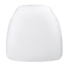 White 1.75″ Thick Fabric Panel Chiavari Chair Cushion CUSHPANFABWHI-AX-T