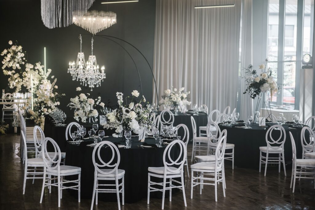 White Infinity Chiavari Chairs