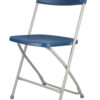 Blue Folding Chair (Steel Poly Chair) CFPBLU-KID-AX-T