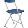 Blue Folding Chair (Steel Poly Chair) CFPBLU-KID-AX-T