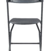 Dark Gray Folding Chair (Steel-Poly Chair) CFPGD-AX-T