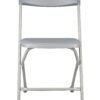 Gray Folding Chair (Steel-Poly Chair) CFPG-AX-T