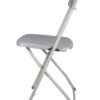 Gray Folding Chair (Steel-Poly Chair) CFPG-AX-T