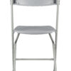 Gray Folding Chair (Steel-Poly Chair) CFPG-AX-T