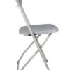 Gray Folding Chair (Steel-Poly Chair) CFPG-AX-T