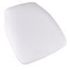 Pure White 1.75″ Thick Vinyl Panel Chiavari Chair Cushion CUSHPANVINPRWHI-PVC-CONT-AX-T