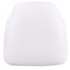 Pure White 1.75″ Thick Vinyl Panel Chiavari Chair Cushion CUSHPANVINPRWHI-PVC-CONT-AX-T