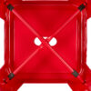 Steelix Tolix Style Metal Barstool Red with High Gloss / No Back BTMR-AX-T