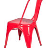 Red Hi Gloss Steelix Tolix Style Metal Restaurant Chair CTMR-AX-T