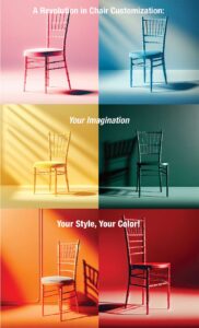 Any Chair Any Color - A revolution in chair customization, your imagination, your style and your color.