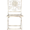 Antique White Barcelona Bistro Folding Chair by Chivari CBBMW-AX-T