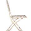 Antique White Barcelona Bistro Folding Chair by Chivari CBBMW-AX-T