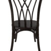 Black ToughWood Willow Chair by Chivari CWWB-AX-T