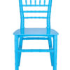 Blue Kids Chiavari Chair by Chivari CCPBLU-KID-SG-T