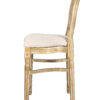 Louis Pop Barstool with Rattan Back by Chivari BLPWANTIQ-FR-ZG-T