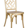 Gold ToughResin Mosaic Chair CMRG-ZG-T