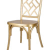 Gold ToughResin Mosaic Chair CMRG-ZG-T