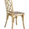 Gold ToughResin Mosaic Chair CMRG-ZG-T