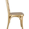 Gold ToughResin Mosaic Chair CMRG-ZG-T