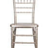 Sparkling Silver Glitter Champagne ToughWood Chiavari Chair CCWCHSSP-AX-T