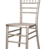 Sparkling Silver Glitter Champagne ToughWood Chiavari Chair CCWCHSSP-AX-T